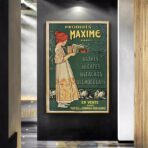 vintage kaffee schokoladen poster