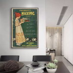 vintage kaffee schokoladen poster