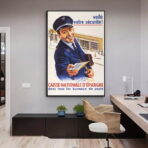 vintage sparfonds poster