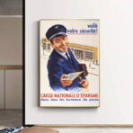 vintage sparfonds poster