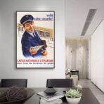vintage sparfonds poster