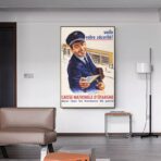 vintage sparfonds poster