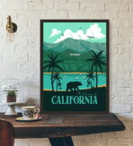 vintage kalifornien poster 1