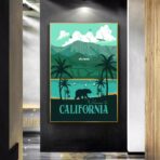 vintage kalifornien poster 1