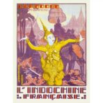 vintage kambodscha poster