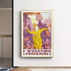 vintage kambodscha poster