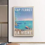 vintage cap frettchen poster