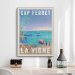 vintage cap frettchen poster