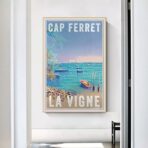 vintage cap frettchen poster