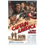 vintage captain america poster 1