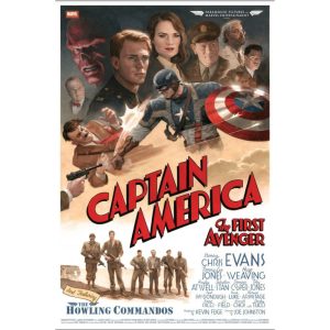 vintage captain america poster 1