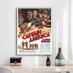 vintage captain america poster 1