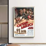 vintage captain america poster 1
