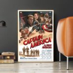 vintage captain america poster 1