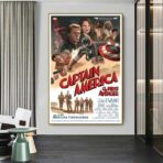 vintage captain america poster 1