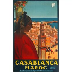 poster casablanca stadt