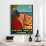 poster casablanca stadt