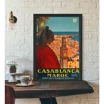 poster casablanca stadt