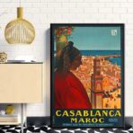 poster casablanca stadt