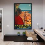 poster casablanca stadt