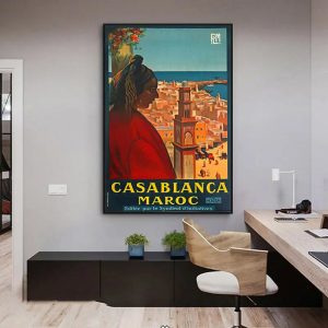 poster casablanca stadt
