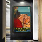 poster casablanca stadt