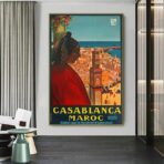 poster casablanca stadt