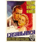 poster casablanca vintage 1