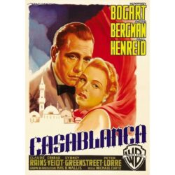 poster casablanca vintage 1