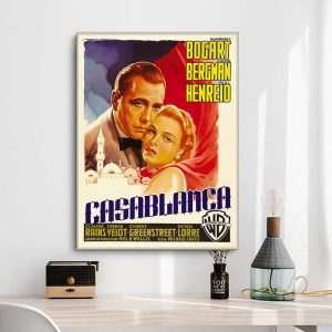 poster casablanca vintage 1