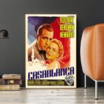 poster casablanca vintage 1