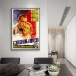 poster casablanca vintage 1