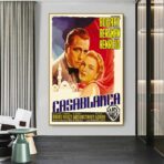 poster casablanca vintage 1