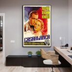 poster casablanca vintage 1