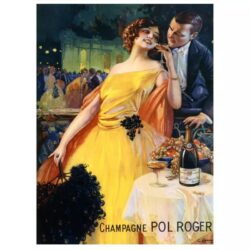 vintage champagner poster 1