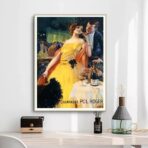 vintage champagner poster 1