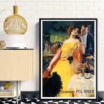 vintage champagner poster 1