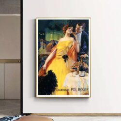 vintage champagner poster 1