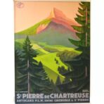 vintage chartreuse poster 1