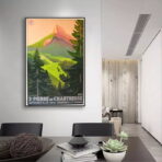 vintage chartreuse poster 1