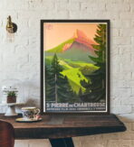 vintage chartreuse poster 1