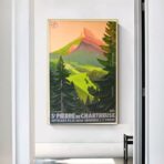 vintage chartreuse poster 1
