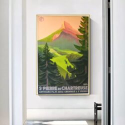 vintage chartreuse poster 1