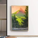 vintage chartreuse poster 1