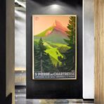 vintage chartreuse poster 1