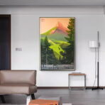 vintage chartreuse poster 1