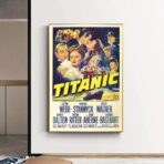 poster kino vintage titanic