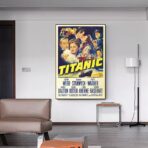 poster kino vintage titanic