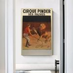 vintage lowen zirkus poster