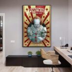 poster clown vintage pennywise 1